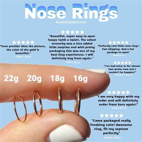 16g nose ring stud|16 gauge nose piercing.